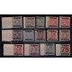 ALEMANIA 1919 ESTADO DE WURTTEMBERG REVOLUCION COMUNISTA SERIE COMPLETA TIPO 